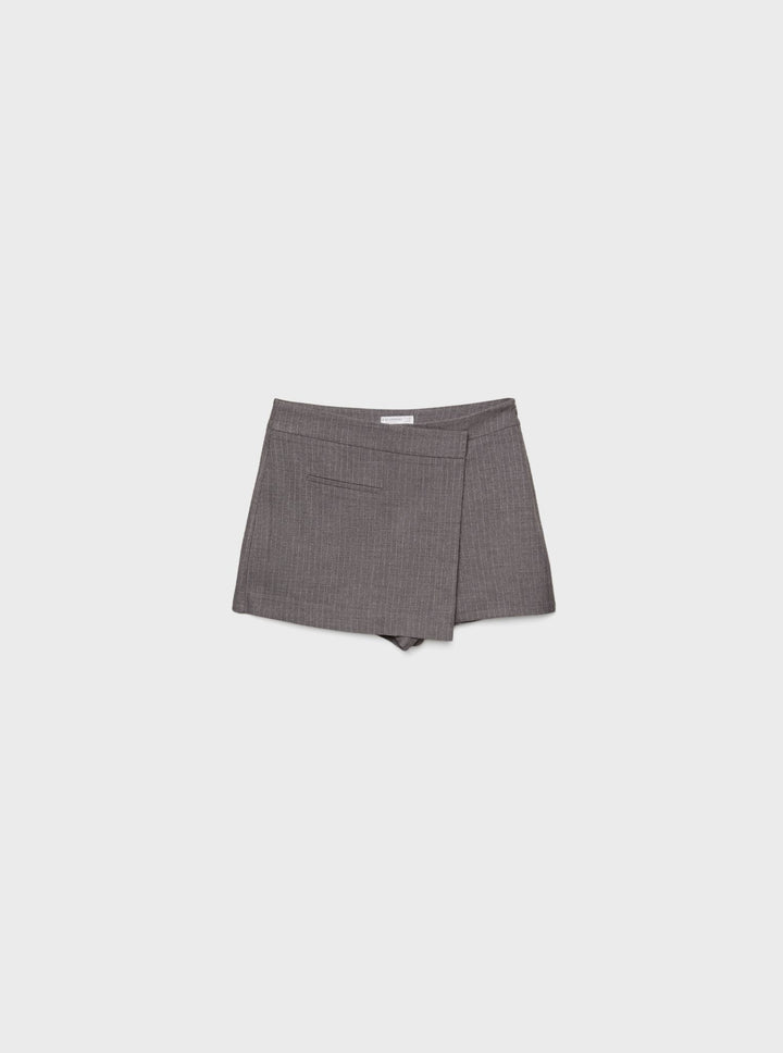 Moudda STRADIVARIUS - Jupe-Culotte Croisée avec Passepoil - Tunisie 3