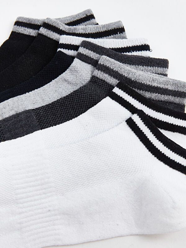 Moudda LC Waikiki - Chaussettes pour sneakers Homme Fil mélangé teint - Tunisie 3