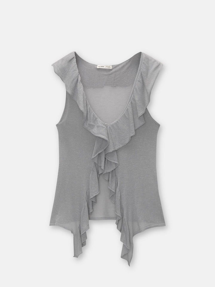 Moudda PULL & BEAR - Gilet Volants Rustique - Tunisie 3