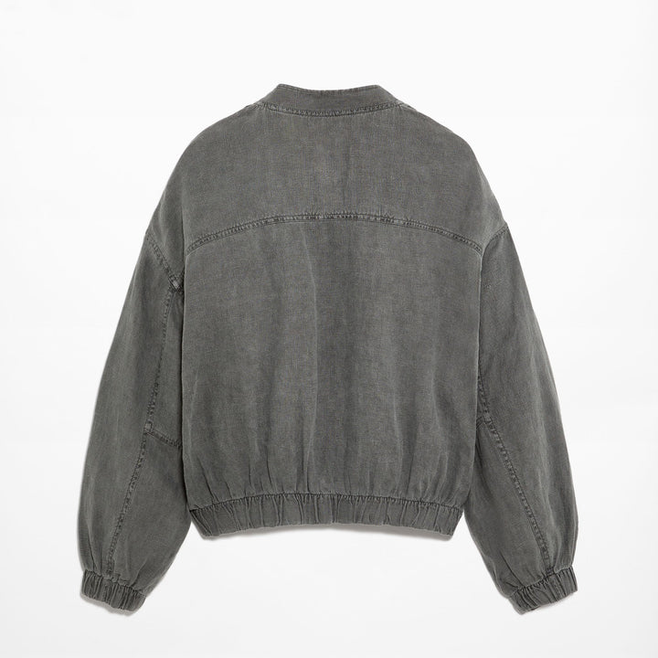 Moudda Oysho - Veste Bomber 100% Lin Lavé - Tunisie 4