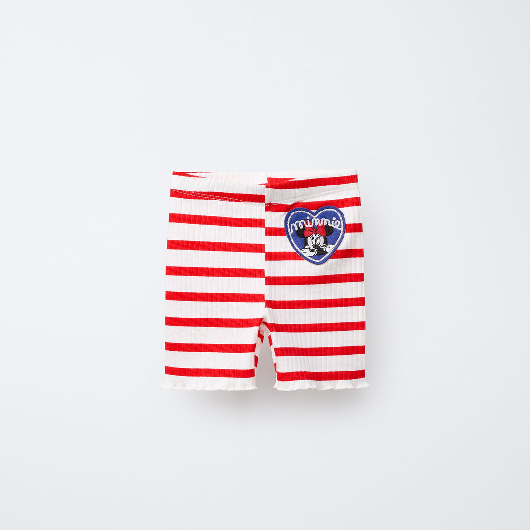 Moudda ZARA - Legging Cycliste Enfant - Rayures Minnie - Tunisie 1