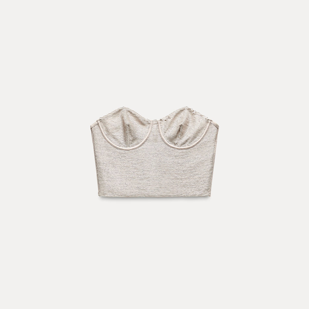 Moudda ZARA - Corset Bustier à Séquins - Tunisie 2