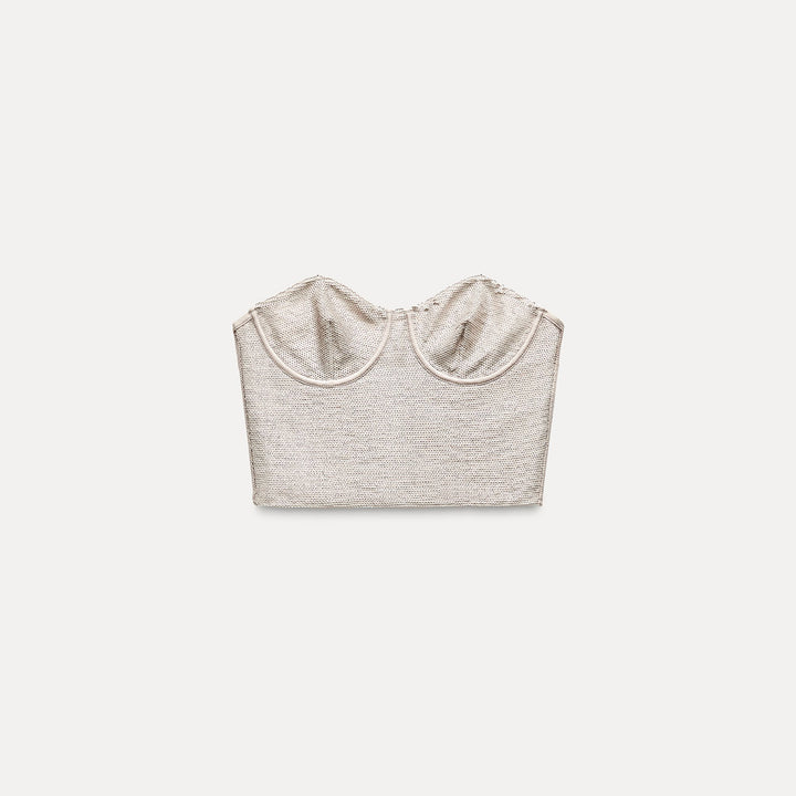 Moudda ZARA - Corset Bustier à Séquins - Tunisie 2