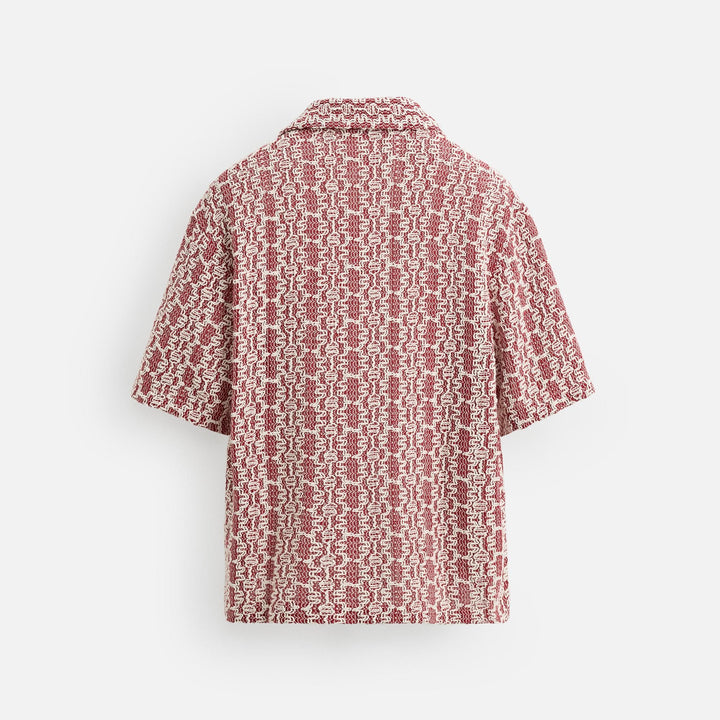 Moudda ZARA - Chemise Crochet (Blanc/Rouge) - Tunisie 2