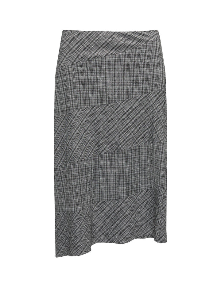 Moudda PULL & BEAR - Jupe Midi à Carreaux Asymétrique - Tunisie 1