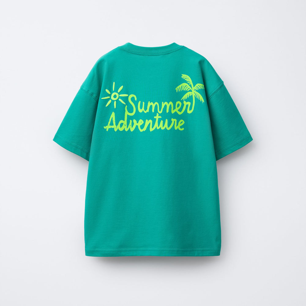 Moudda ZARA - T-Shirt - Imprimé & Broderie Palmier (Trend Mai) - Tunisie 2