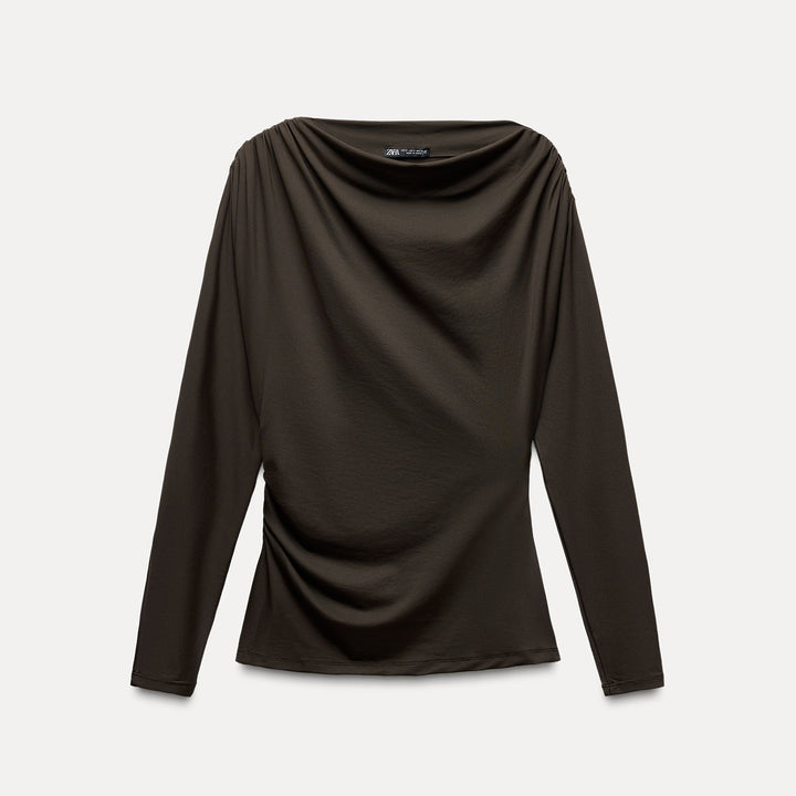 Moudda ZARA - Top Polyamide Drapé - Tunisie 1
