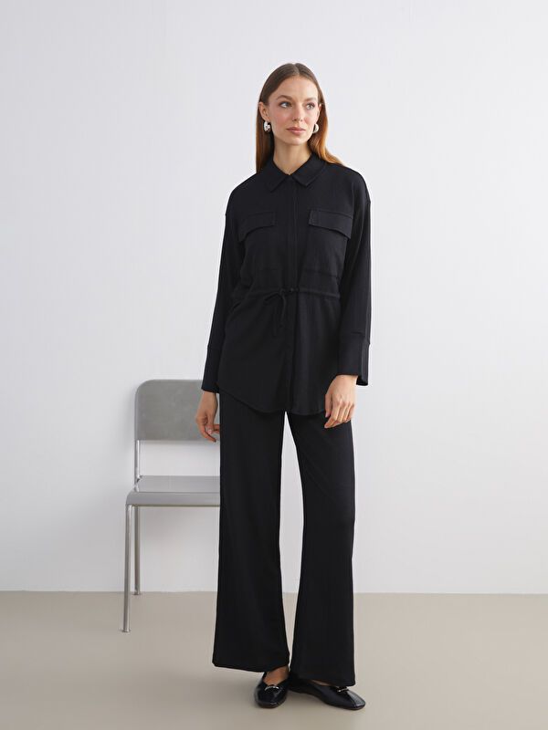 Moudda LC Waikiki - Pantalon en jersey Femme Noir - Tunisie 1