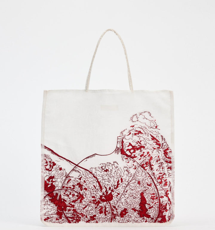 Moudda ZARA - Sac shopper organza broderie - Tunisie 1