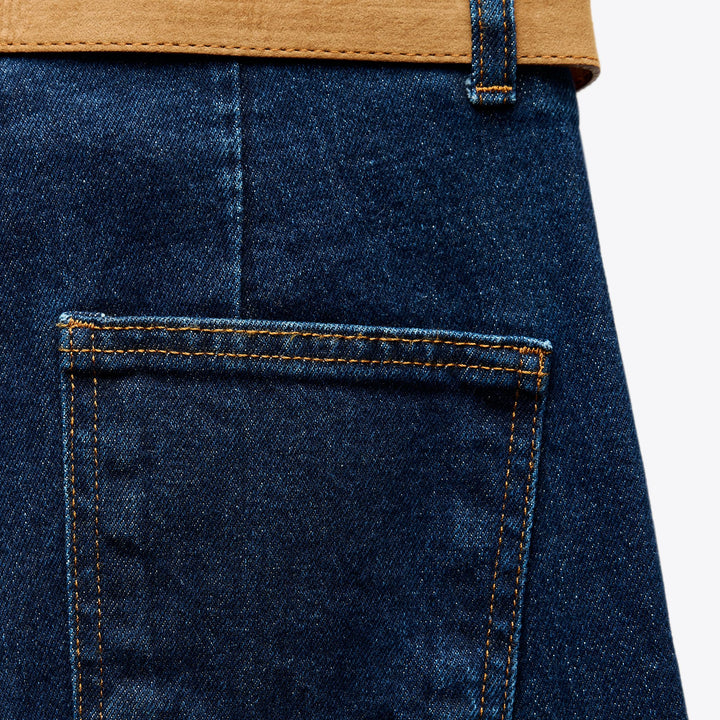 Moudda ZARA - Denim - Taille Haute, Wide Leg & Cropped - Tunisie 4