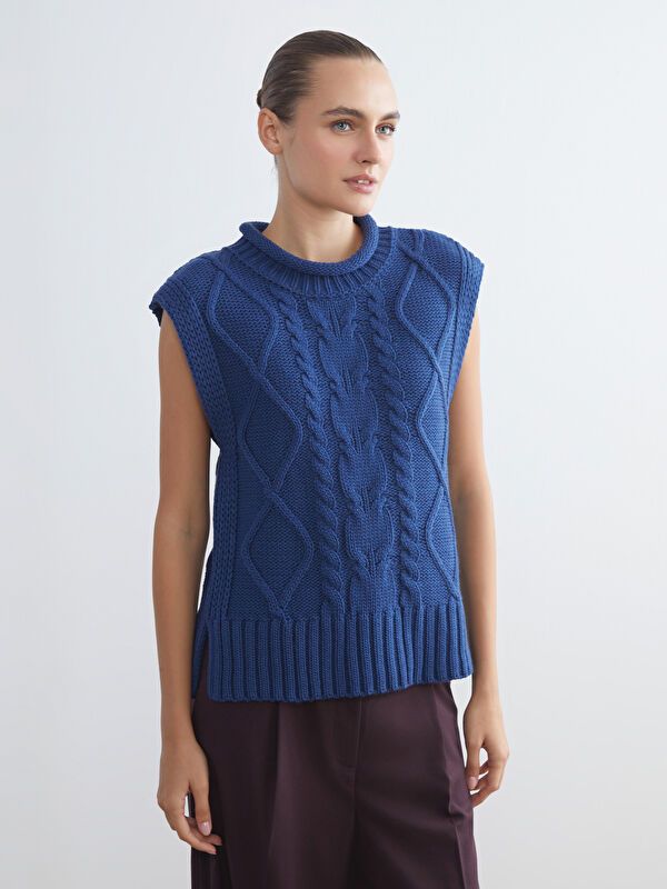 Moudda LC Waikiki - Pull tricot sans manches Femme Essence - Tunisie 1