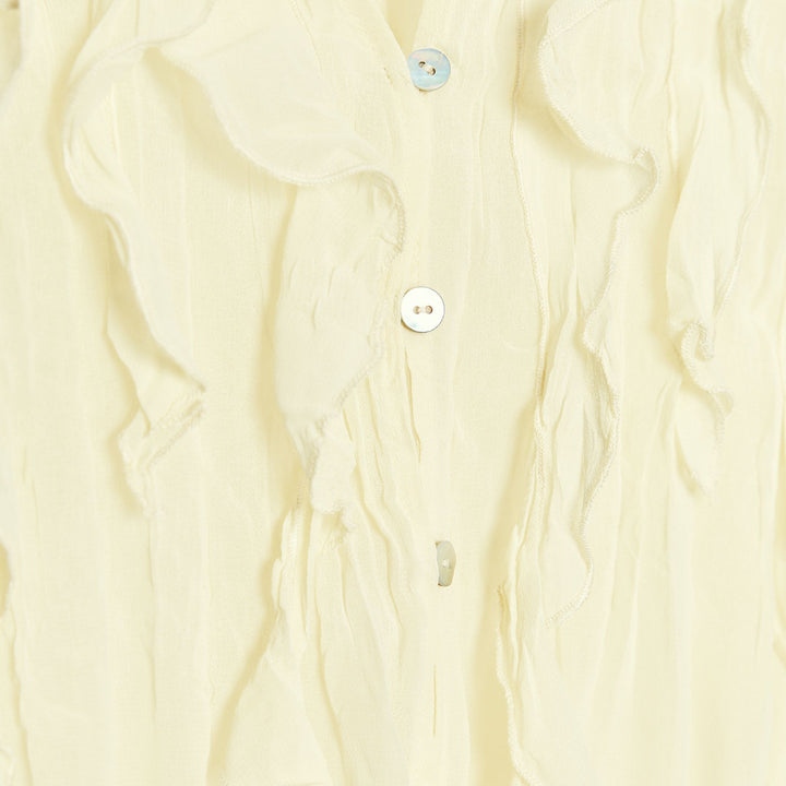 Moudda ZARA - Top Semi-Transparent - Volants - Tunisie 3
