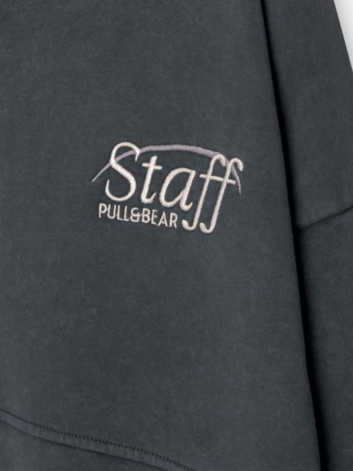 Moudda PULL & BEAR - Sweat Bomber Fermeture Uniforme Staff V24 - Tunisie 3