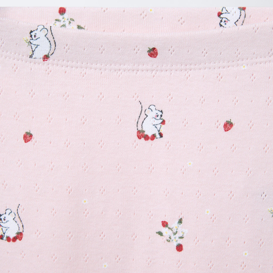 Moudda ZARA - Pack 2 Leggings Pointelle - Poussins & Souriceaux (6T) - Tunisie 4