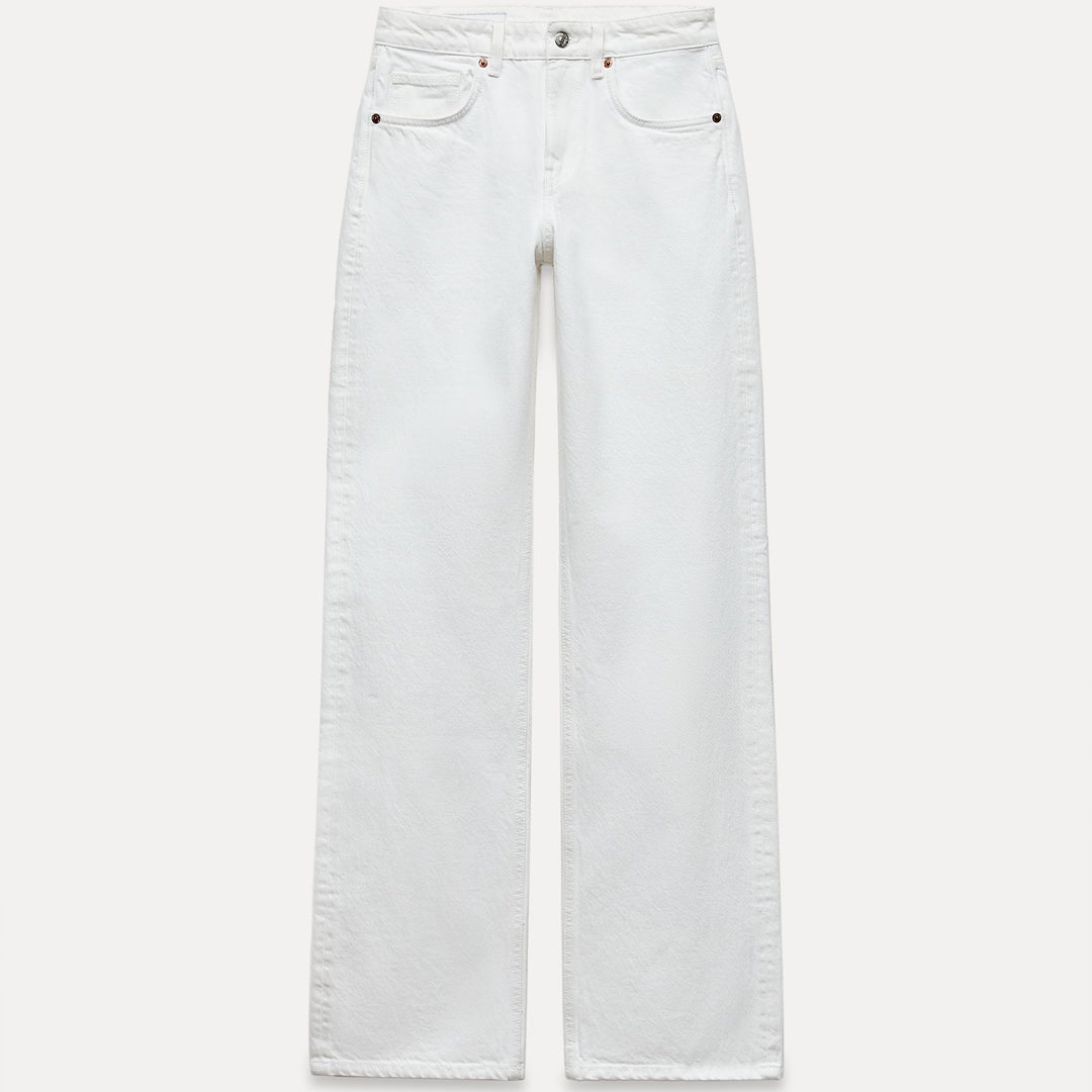 Moudda ZARA - Pantalon jambe large taille mi-haute longueur complète - Tunisie 2