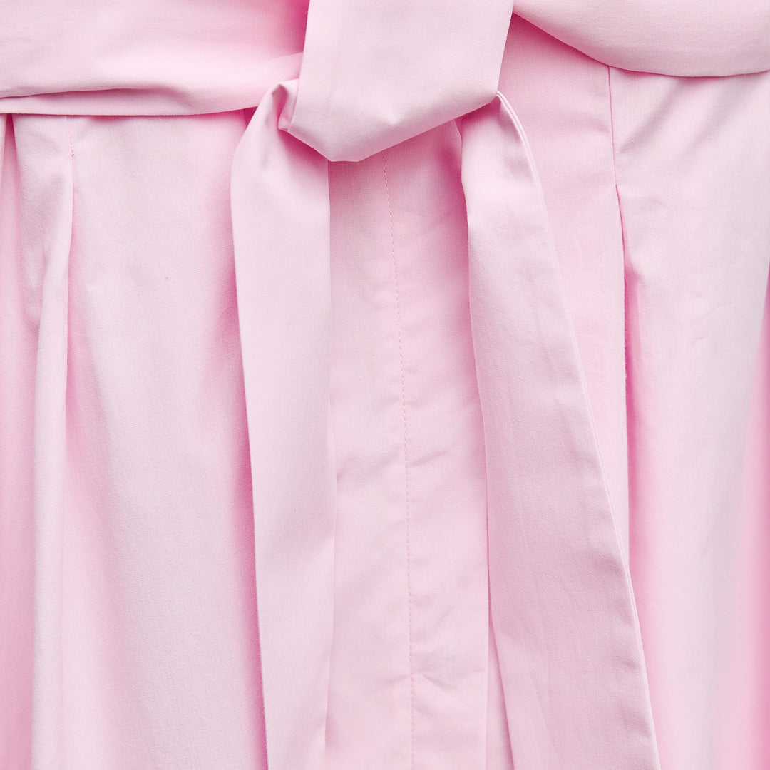 Moudda ZARA - Robe mi-longue popeline chemise manches courtes - Tunisie 4