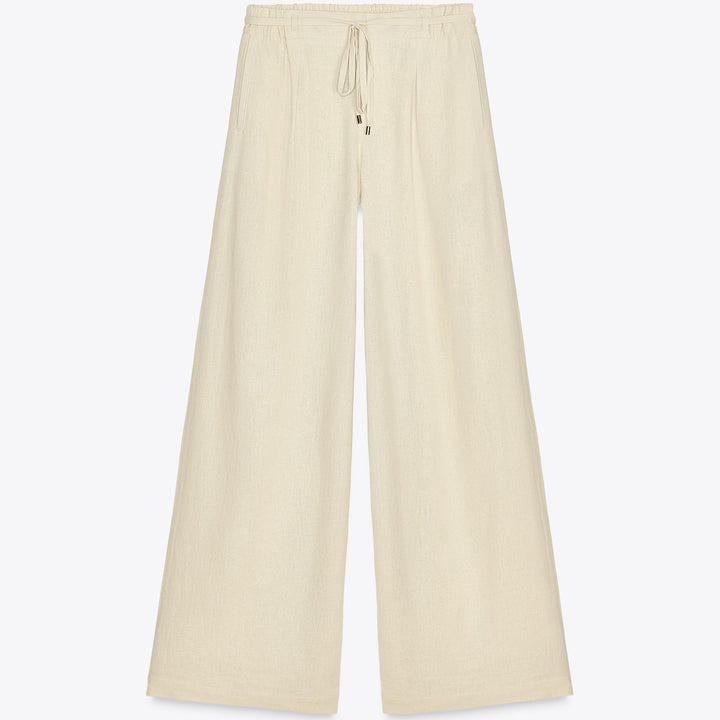 Moudda ZARA - Pantalon Wide Leg - Lin/Viscose & Ceinture - Tunisie 1