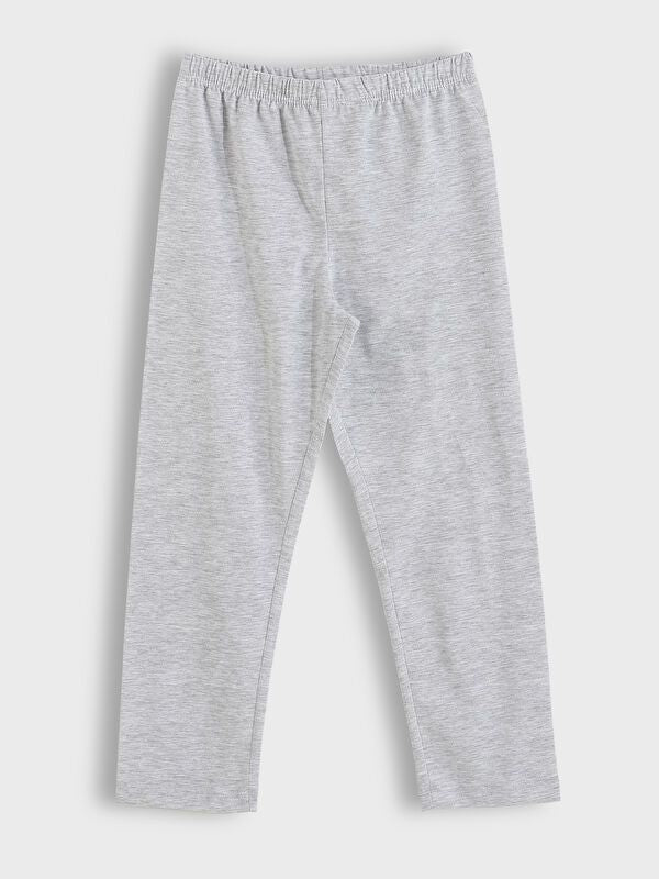 Moudda LC Waikiki - Pyjama en jersey manches longues Garçon Mélange gris clair - Tunisie 3