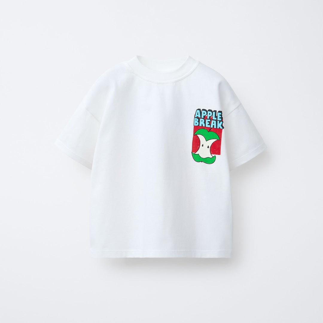 Moudda ZARA - T-Shirt Enfant - Imprimé Pomme Croquée - Tunisie 1