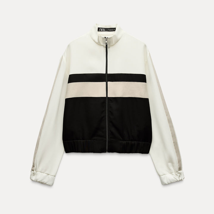 Moudda ZARA - Bomber jogging zip bande latérale (Ensemble) - Tunisie 1