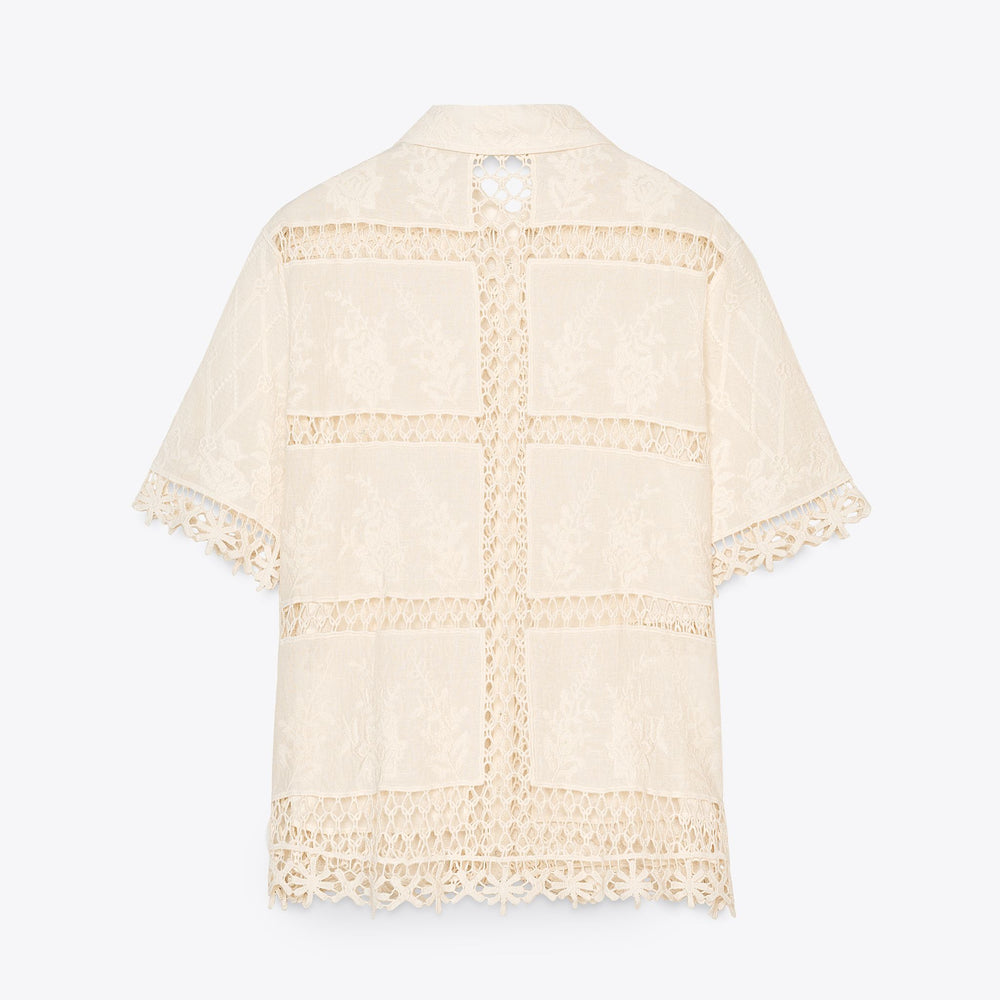 Moudda ZARA - Blouse Courte - Crochet - Tunisie 2