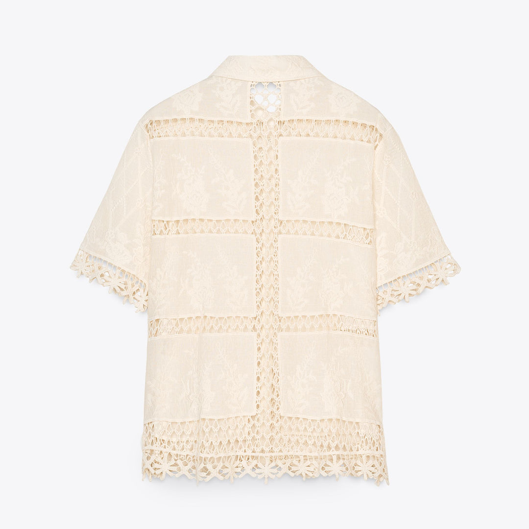 Moudda ZARA - Blouse Courte - Crochet - Tunisie 2