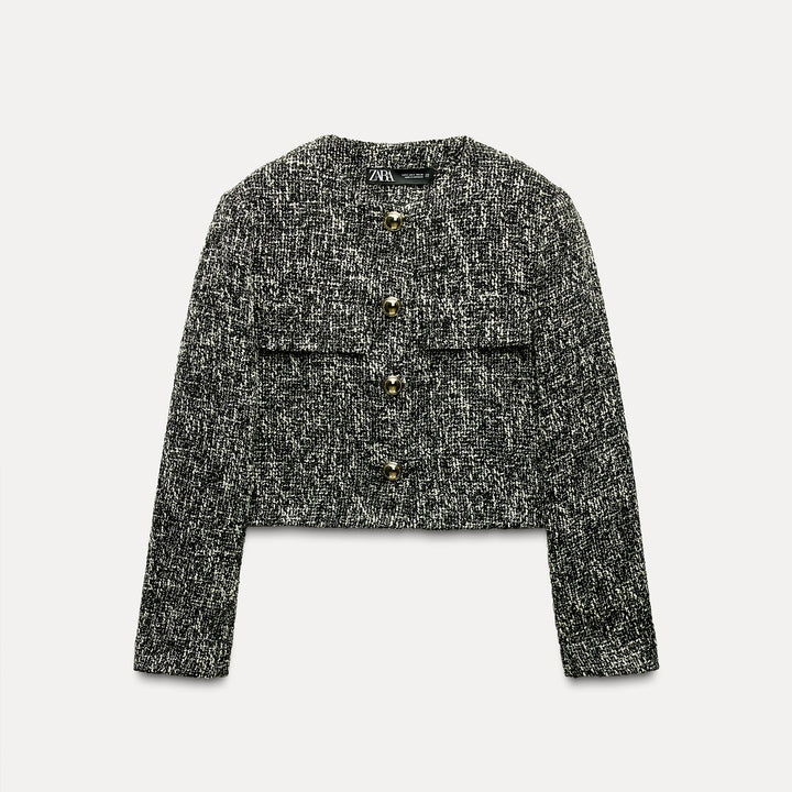 Moudda ZARA - Ensemble blazer tissé, poches à rabat - Tunisie 2