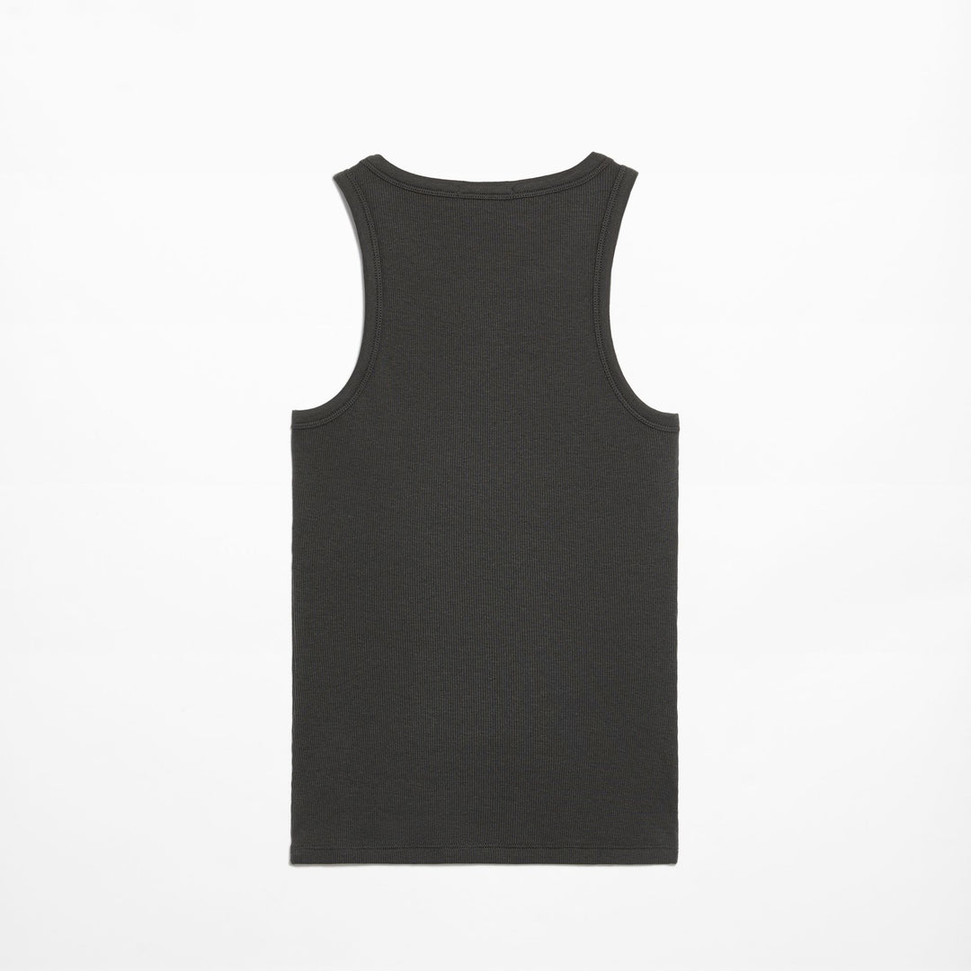 Moudda Oysho - T-Shirt Halter Modal Coton Anthracite - Tunisie 1