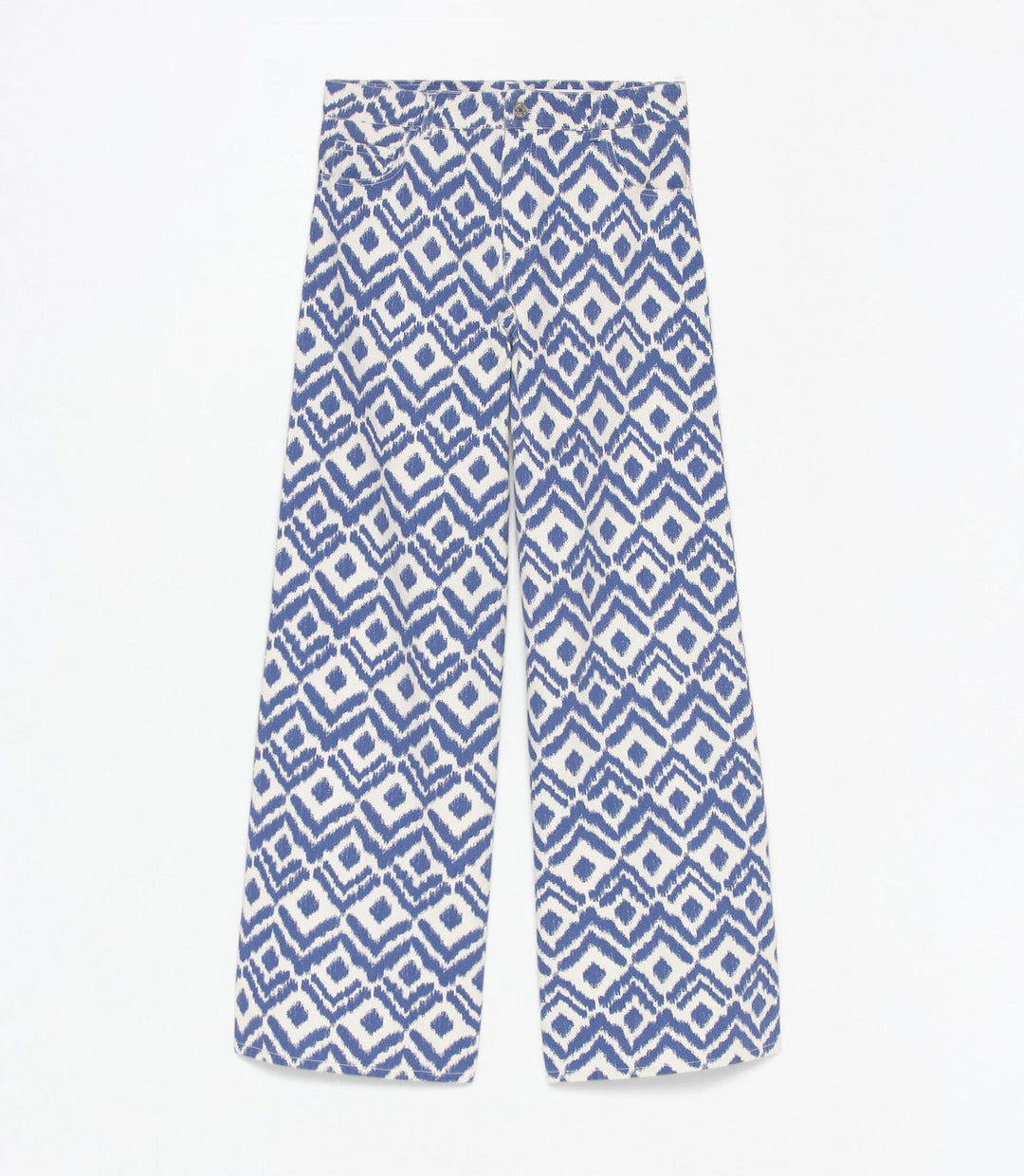 Moudda Lefties - Pantalon Wide Leg Denim Imprimé - Fille D5 - Tunisie 1