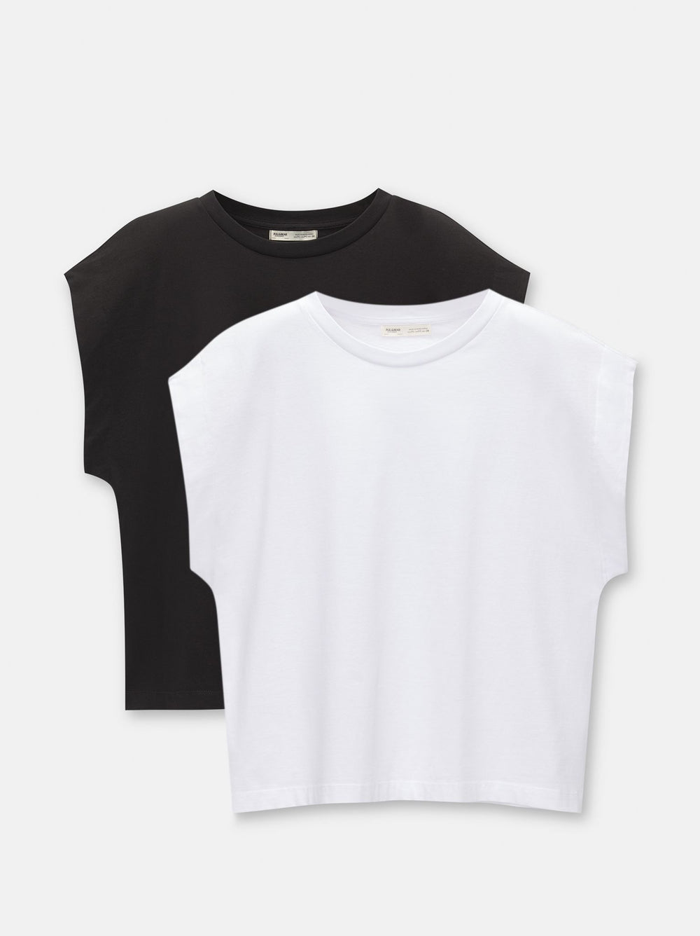 Moudda PULL & BEAR - Body Basique Pièce en Manche Second Color Element 2 - Tunisie 2