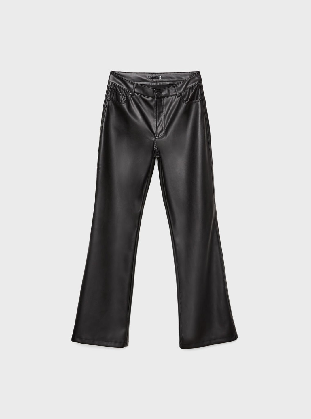 Moudda STRADIVARIUS - Jean D74 Flare Stretch en Simili Cuir - Tunisie 2