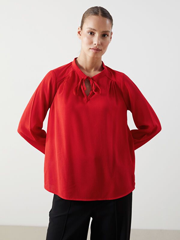 Moudda LC Waikiki - Chemise tissée cv à manches longues pour Femmes - Tunisie 1