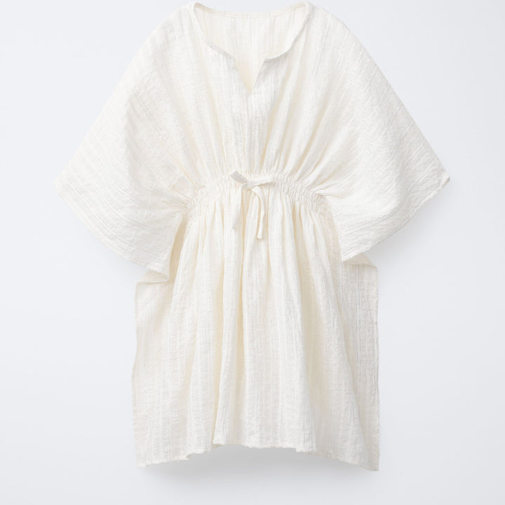 Moudda ZARA - Kaftan - Écru & Lurex - Tunisie 1