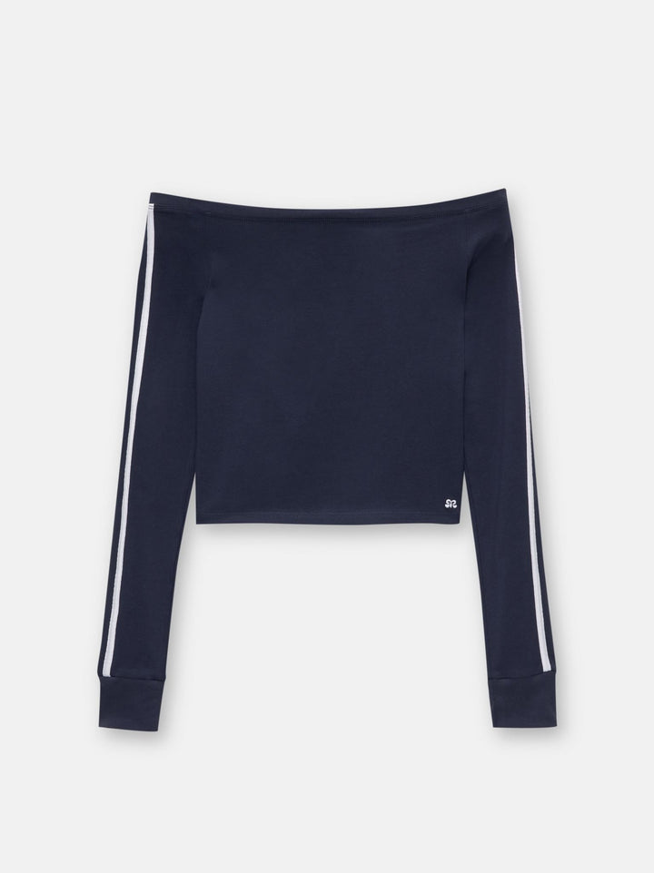Moudda PULL & BEAR - T-Shirt Manches Longues Pacific Vifs - Tunisie 1