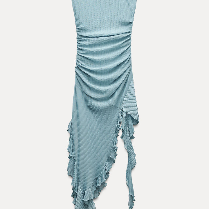 Moudda ZARA - Robe Bustier à Volants Asymétriques - Tunisie 2