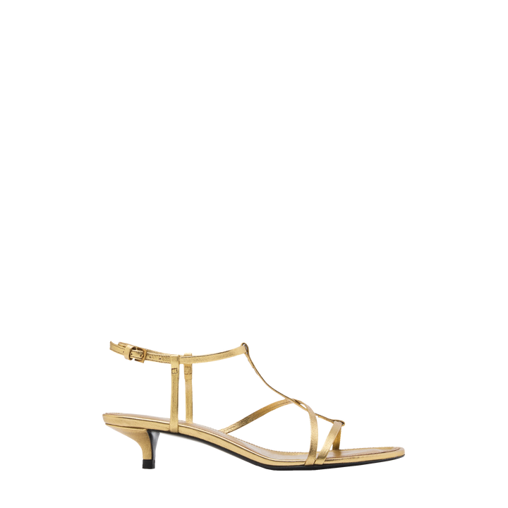 Moudda Massimo Dutti - Sandales talon bandes métallisées - Tunisie 1
