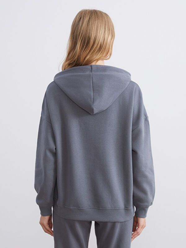 Moudda LC Waikiki - Sweatshirt en jersey Femme Anthracite - Tunisie 4