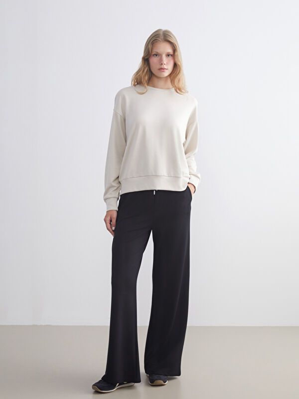 Moudda LC Waikiki - Sweatshirt en jersey Femme Beige clair - Tunisie 2