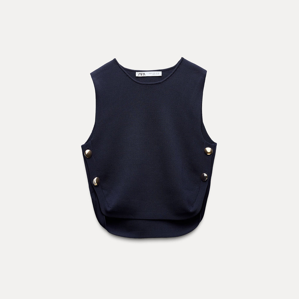 Moudda ZARA - Gilet boutons latéraux - Tunisie 2