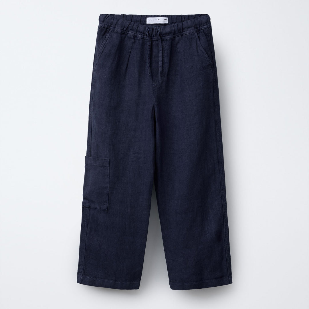 Moudda ZARA - Pantalon - 100% Lin Indigo (Ramadan) - Tunisie 1