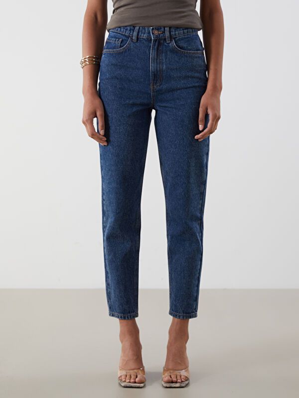 Moudda LC Waikiki - Pantalon jean tissé basique Femme Rodéo noir - Tunisie 2