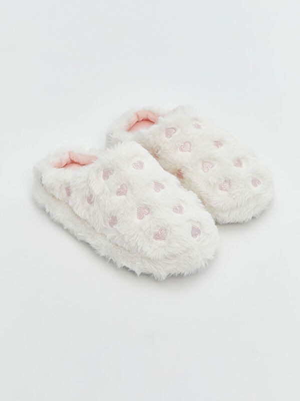 Moudda LC Waikiki - Pantoufles maison Fille Ecru - Tunisie 1