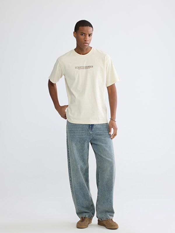 Moudda LC Waikiki - T-shirt imprimé manches courtes en jersey pour Homme - Tunisie 2