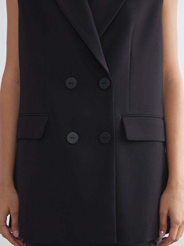 Moudda LC Waikiki - Veste tissée Femme Noir - Tunisie 3