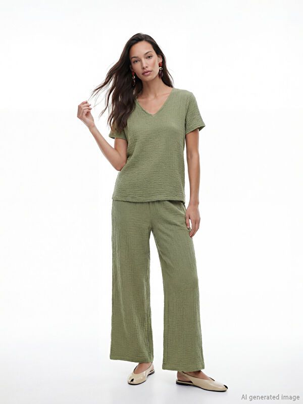 Moudda LC Waikiki - Pantalon en jersey pour Femme - Tunisie 1