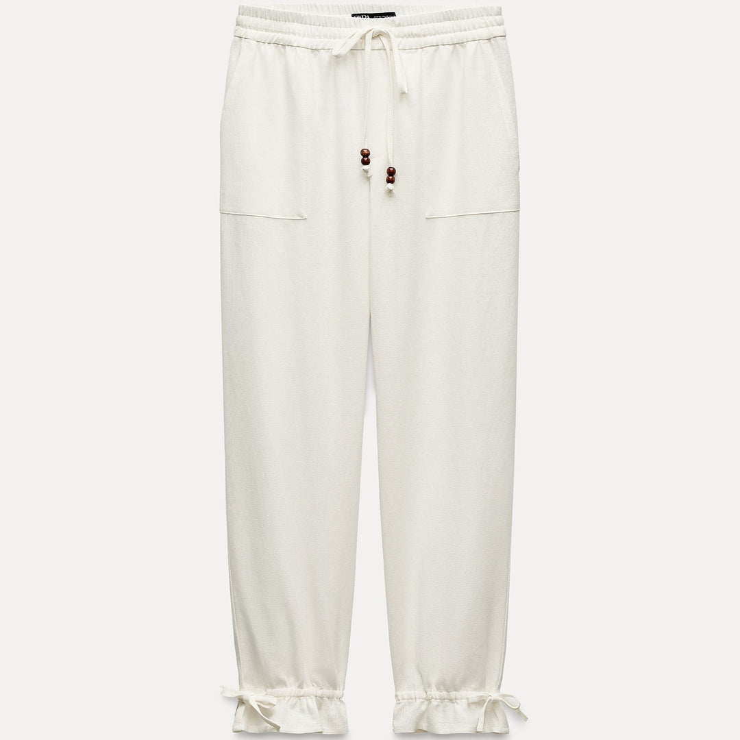 Moudda ZARA - Pantalon en lin poignet - Tunisie 2