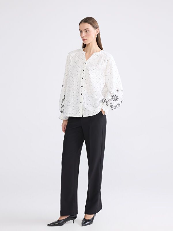 Moudda LC Waikiki - Chemise imprimée manches longues en tissu - Tunisie 2