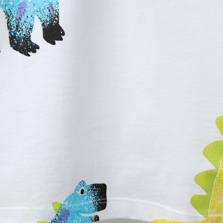 Moudda ZARA - T-Shirt Enfant - AOP Dinosaures & Yeux - Tunisie 4