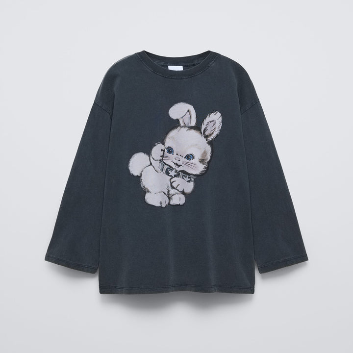 Moudda ZARA - T-shirt imprimé lapin grunge - Tunisie 1