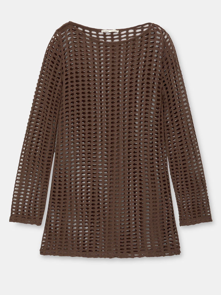 Moudda PULL & BEAR - Robe Mini Col Rond Manches Longues En Ligne - Tunisie 3